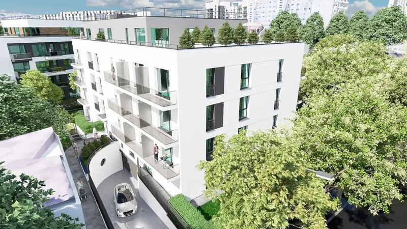 Mosilor, garsoniera de vanzare, ansamblul ICON Studios.